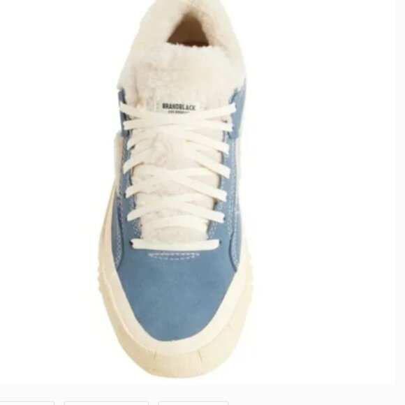 BRANDBLACK Bravo Faux Shearling Sneakers 10 - Picture 4 of 7